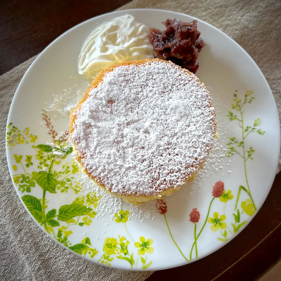 まるで雪山☃️パンケーキ🥞風♪|ワイントンさん