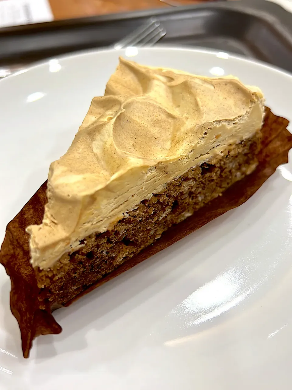 Snapdishの料理写真:アーモンドミルクの紅茶オートミールケーキ|hayatoさん