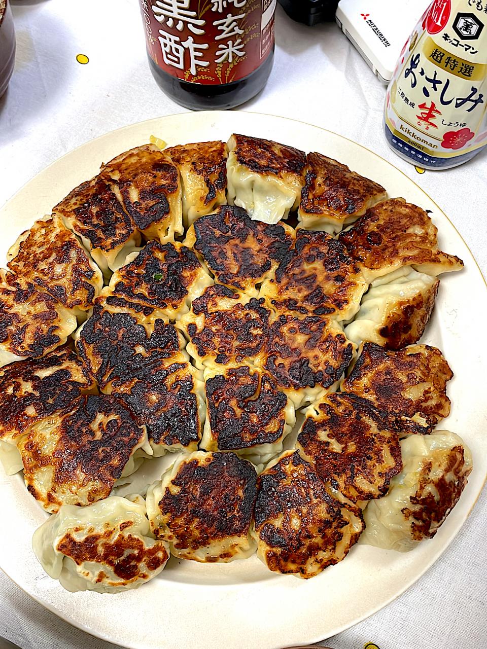 よっしゃー餃子作ったどー٩( ᐛ )و