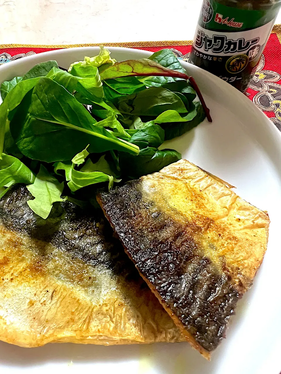 鯖のカレー焼き|マリーさん