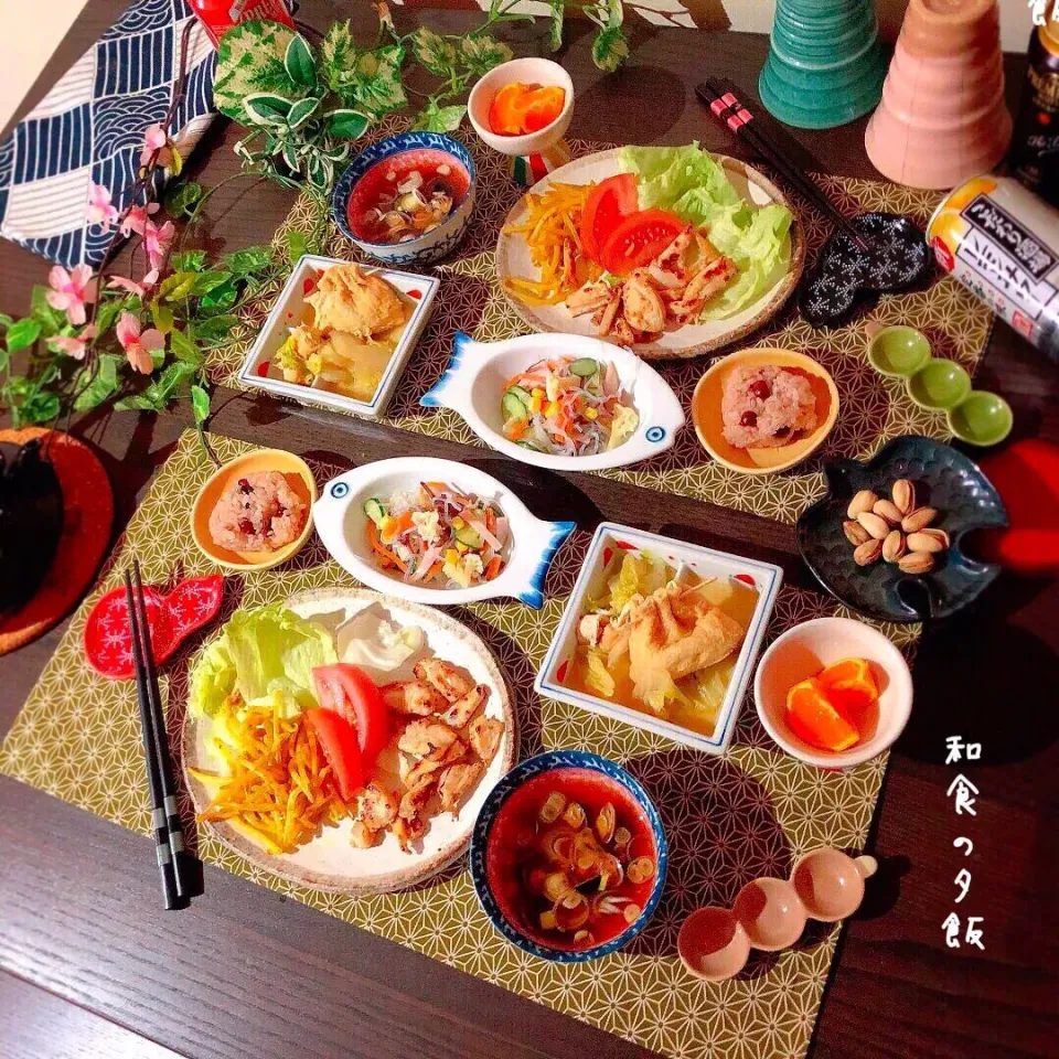 【🗓週の始まり和食の夕飯🌃】|ぷらっとさん