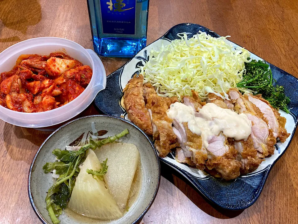 Snapdishの料理写真:チキン南蛮  晩ご飯|sakuramochiさん