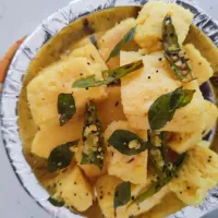 Snapdishの料理写真:dhokla breakfast recipe|SIMMY KAURさん