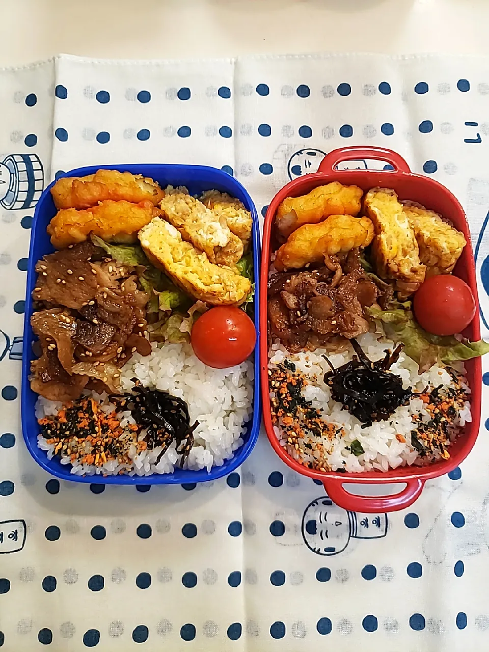 今日のふたり弁🍴|ゴエン🐾さん