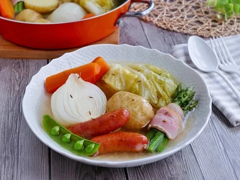 Snapdishの料理写真:ほんのりカレー風味な春野菜のポトフ|ヤマサ醤油公式アカウントさん