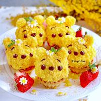 プーさんのミモザケーキ