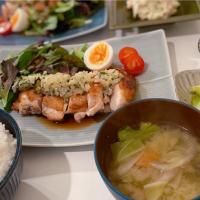 新玉ねぎ香るディアボラ風チキン