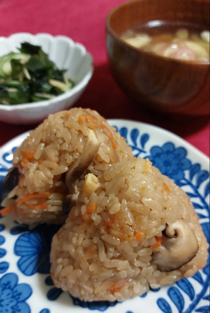 椎茸ごはん～🍄|きつねさん