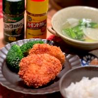 味付カレーパウダーで味変チキンカツ✨