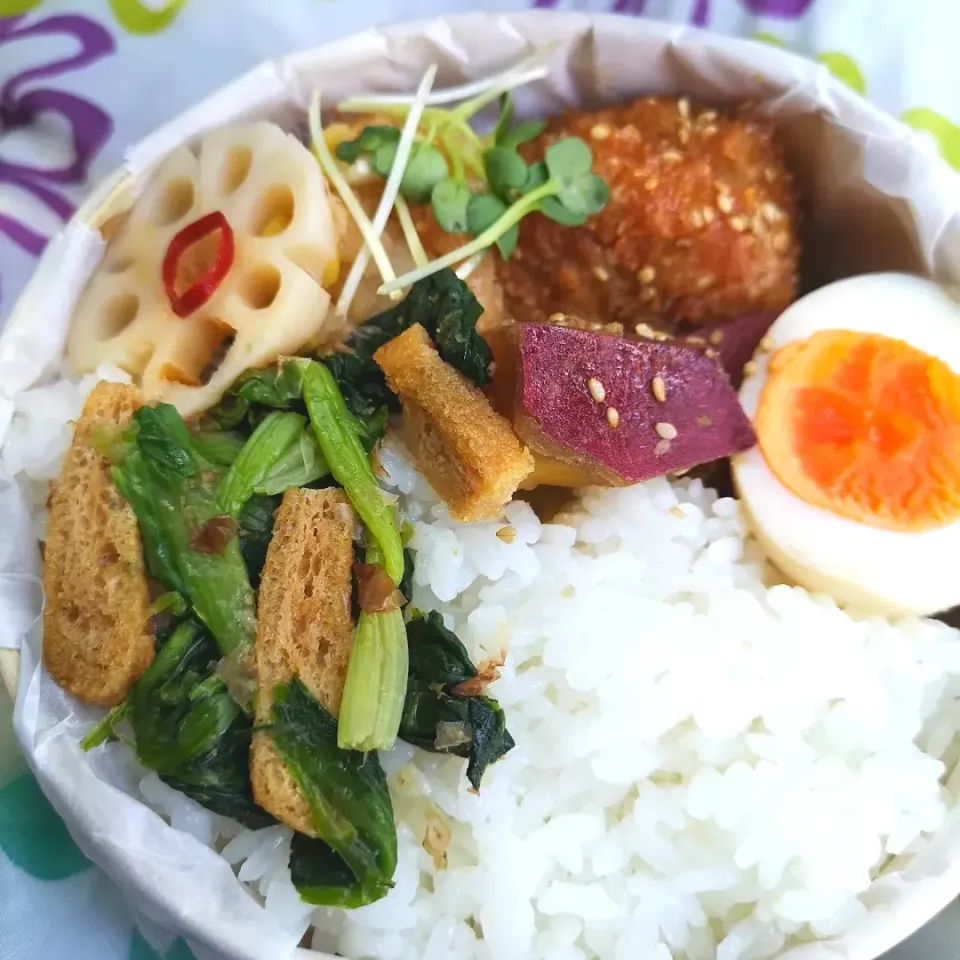 本日のお弁当☘️|みきやんさん