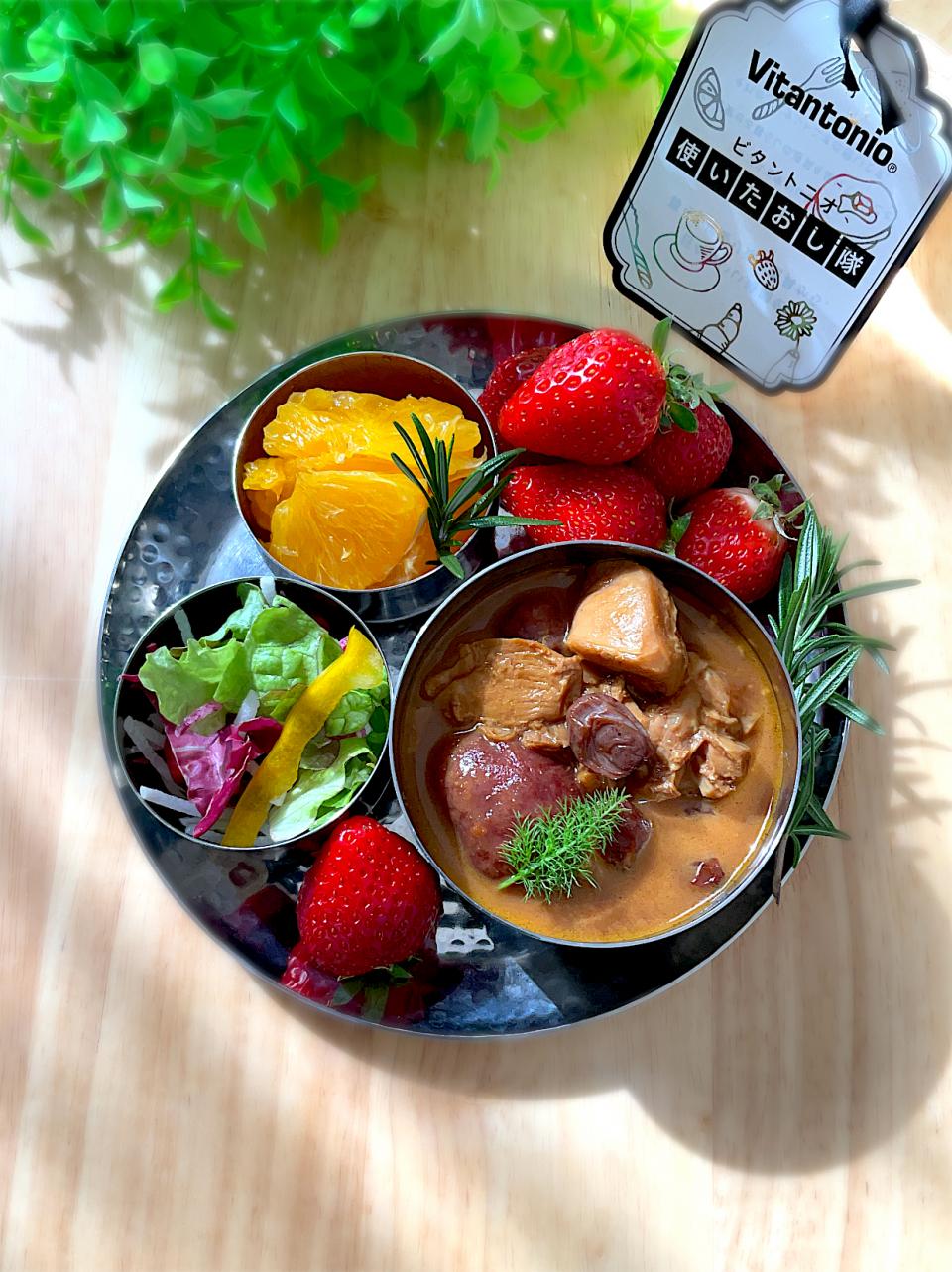 天然酵母　レーズン酵母カレー