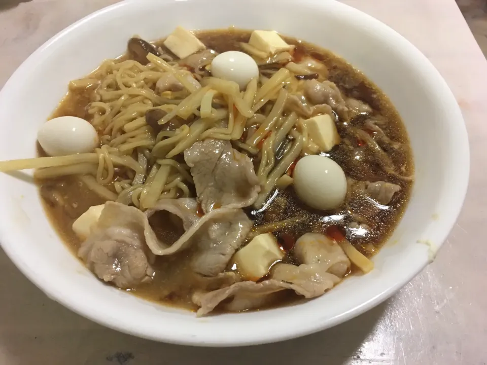 酸辣湯麺|ももさん