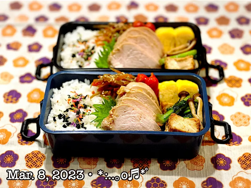 Snapdishの料理写真:2023/03/08お弁当〜♡|いく❤️さん