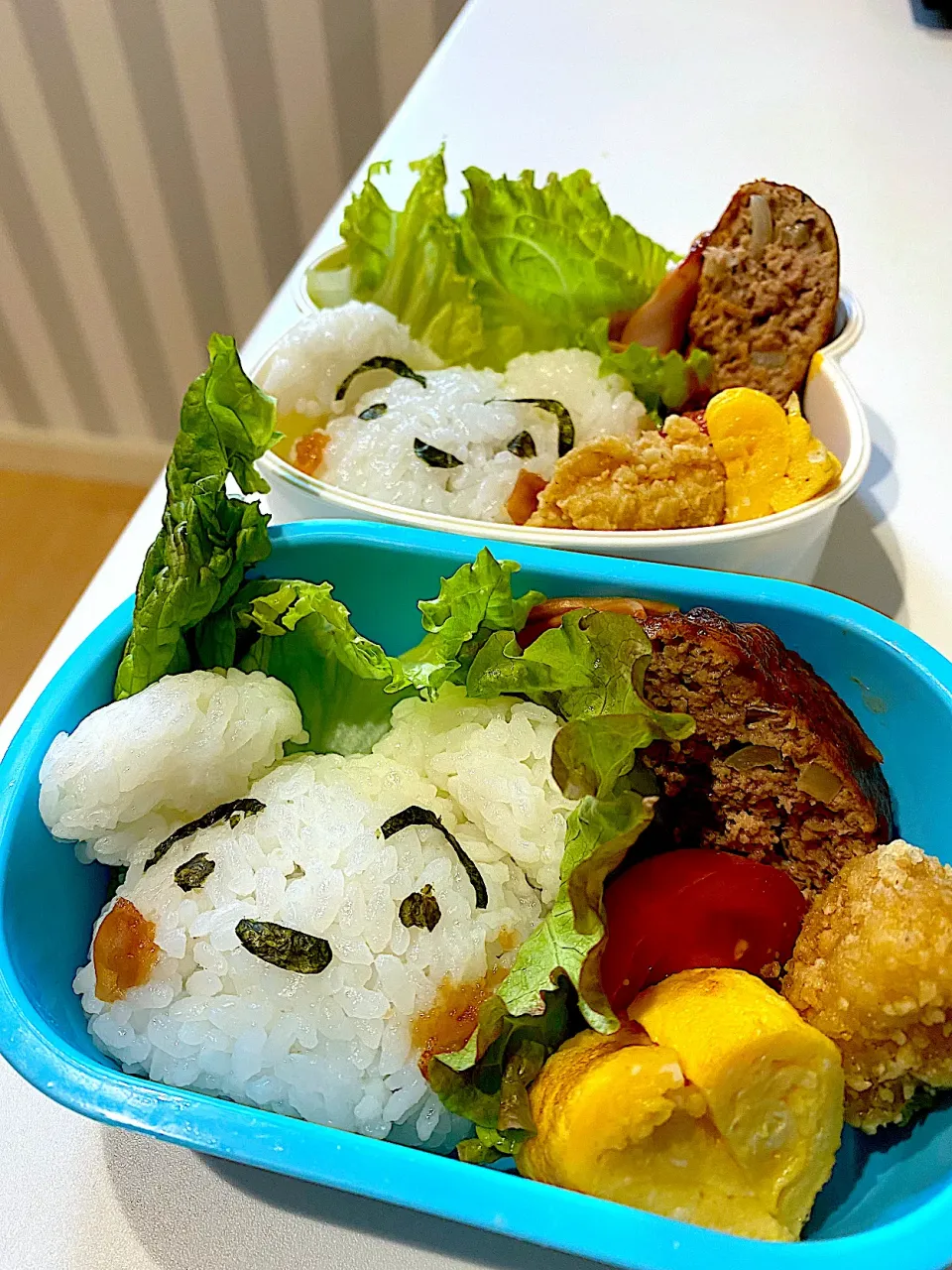 Snapdishの料理写真:ハンバーグ弁当|しばざきまりさん