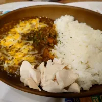 Snapdishの料理写真:チーズカレー。|Hoshiさん