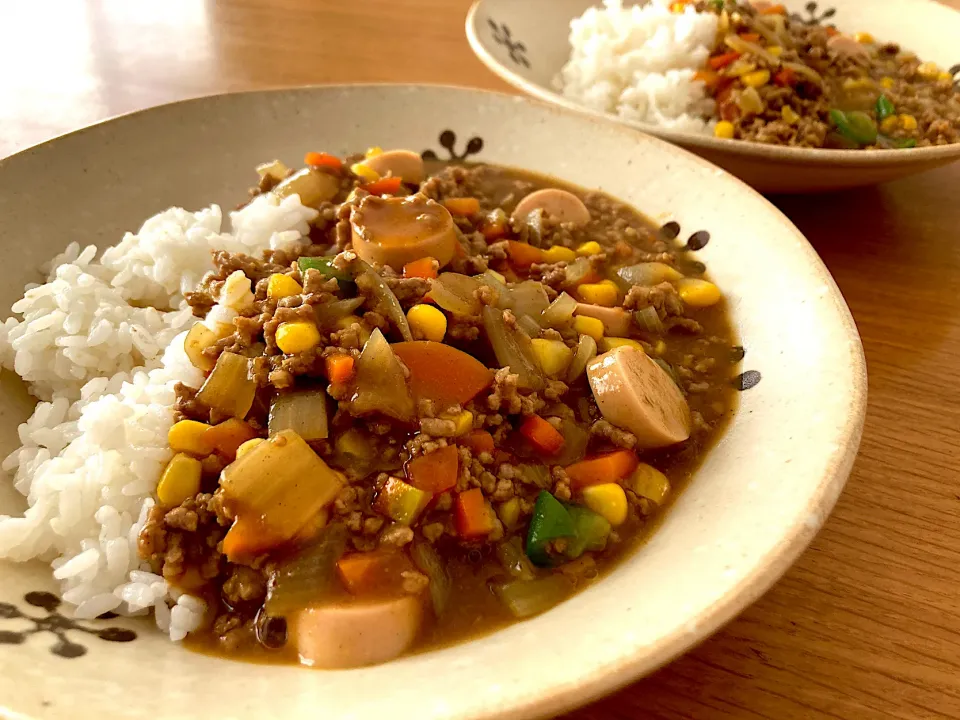 ＊魚肉ソーセージ入りキーマカレー＊|＊抹茶＊さん