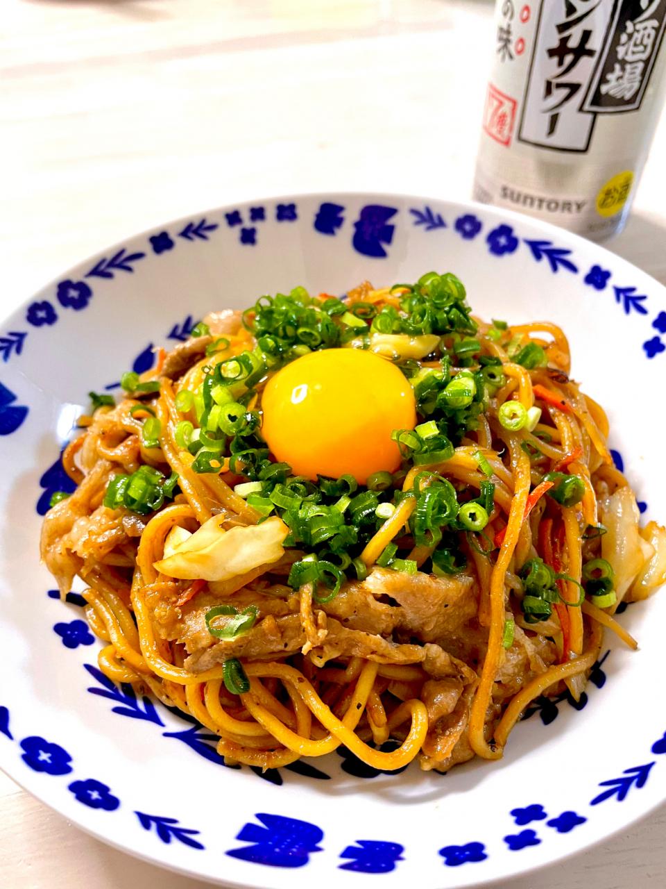 にんにく味噌焼きそば