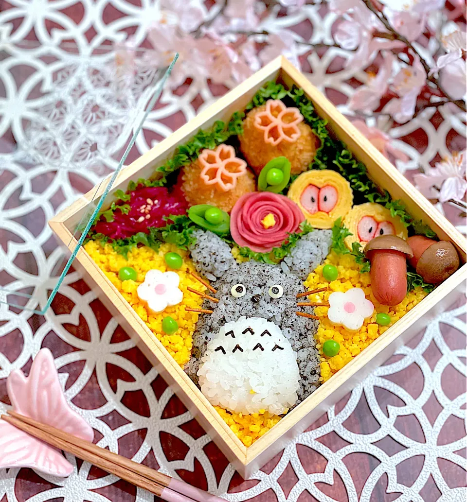 トトロ弁当🥰|AXさん