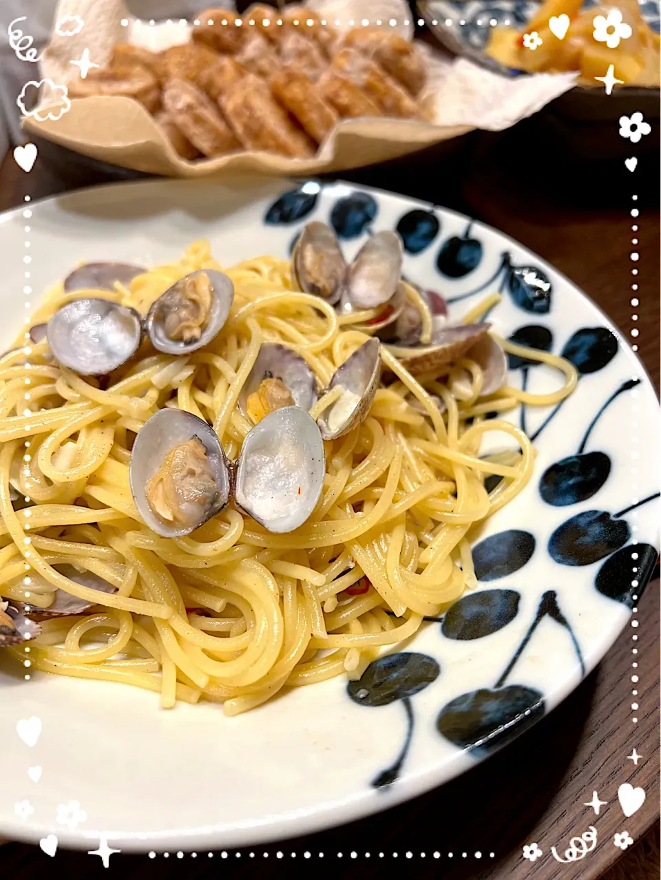 アサリのパスタ🍝|ゆき茶❁⃘*.ﾟさん