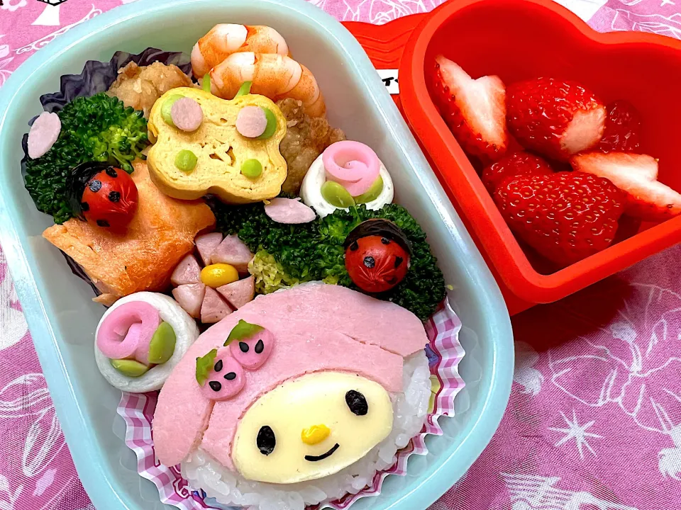 春のマイメロ弁当|まあちゆさん