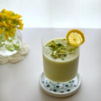 豆腐とアボカドの糀甘酒ドリンク♡