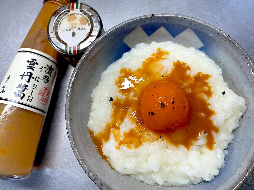 雲丹醤 卵かけご飯|ゆきさん