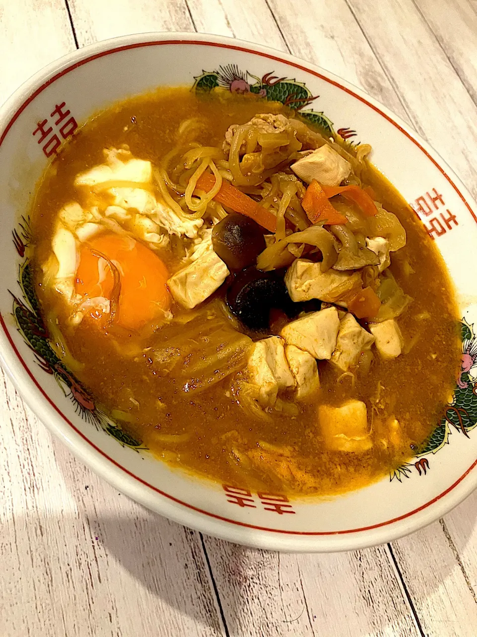 Snapdishの料理写真:インスタントラーメン道④〜鍋の締め〜|lilydrawさん