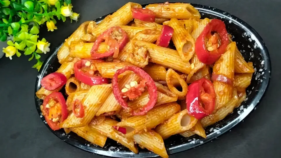 Penne pasta 😋|Mrs.Tandoori Channelさん