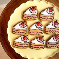 2Dケーキアイシングクッキー