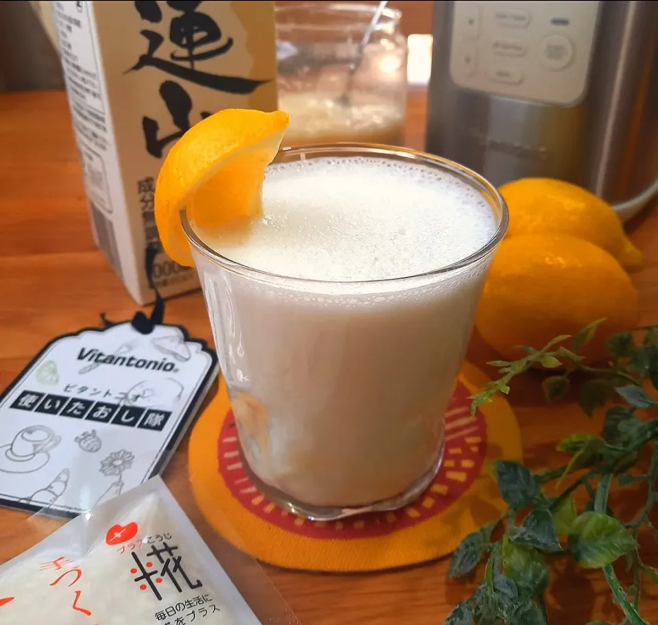 麹甘酒でレモン🍋ラッシー|ナオミさん