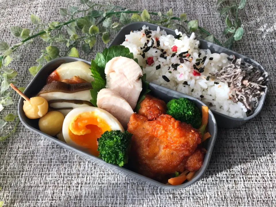 いつかのお弁当～鶏ハム弁当|まなまな♡さん