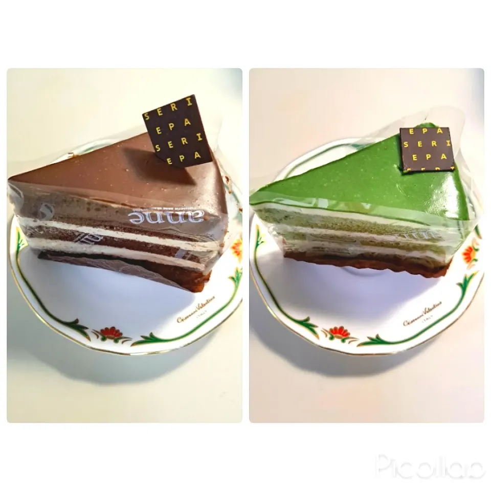 anneのケーキ🍰頂きました～☺️
抹茶&チョコ|no-noさん