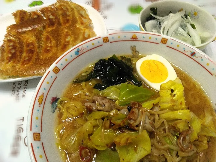 味噌ラーメン＆餃子😊|Mitsuhiro.Sさん