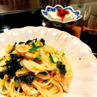 Snapdishの料理写真:納豆パスタ|Fumiko Aburataniさん