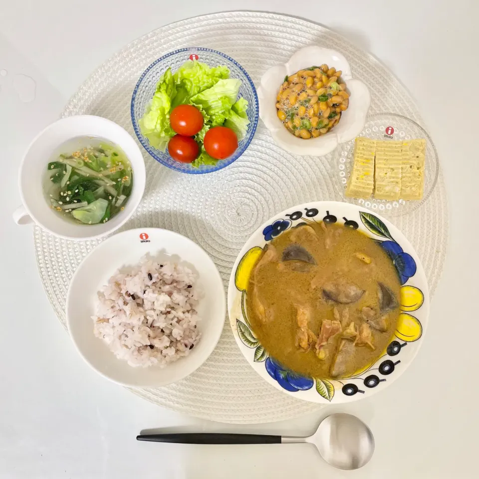 ナスと鶏肉のグリーンカレー|ranさん