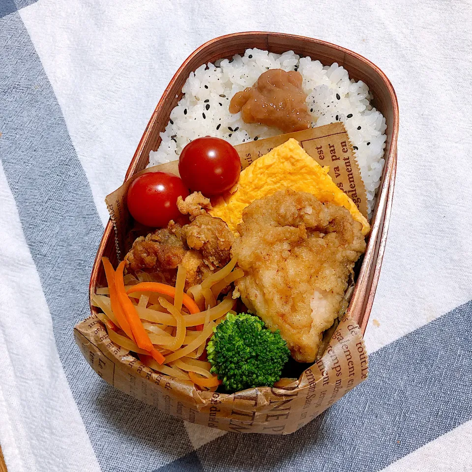 Snapdishの料理写真:三男男子高校生弁当|mickyさん