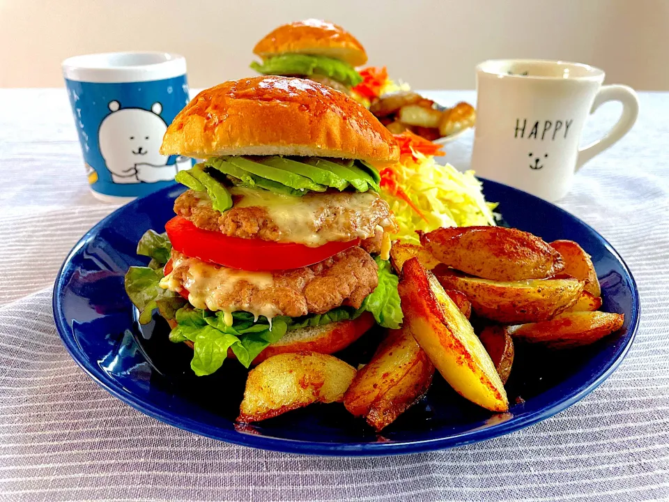 ダブルチーズバーガー🍔|ゆかりさん