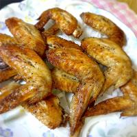 手羽先のオーブン塩焼き