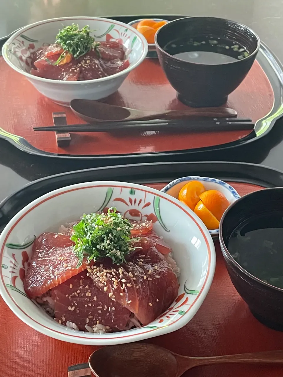 Snapdishの料理写真:マグロの漬け丼|けけこさん