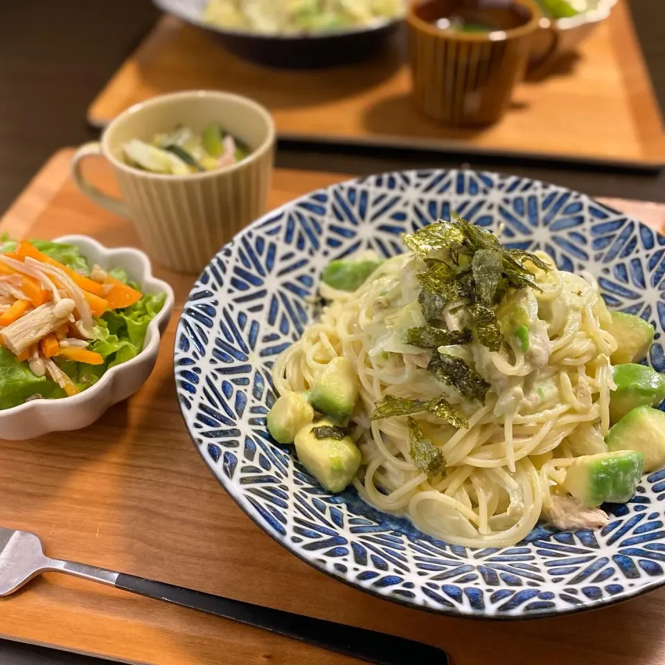 アボカドとツナの和風クリームパスタ|ちぐあささん