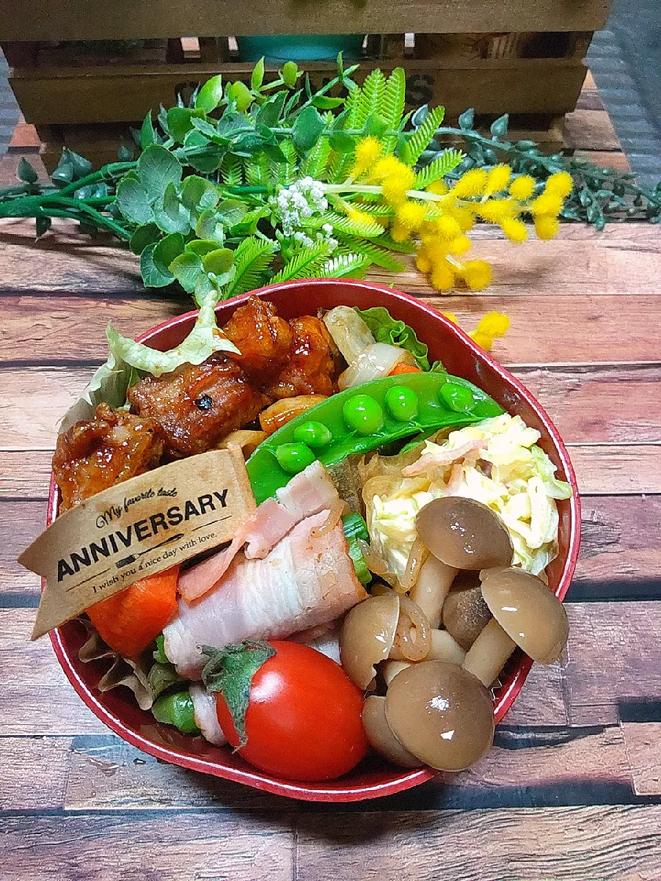 Snapdishの料理写真:酢豚弁当🍱|クータンさん