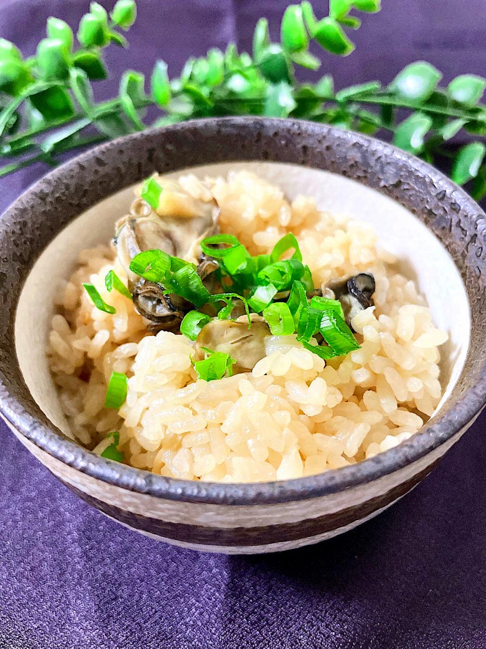 生姜香る牡蠣ご飯