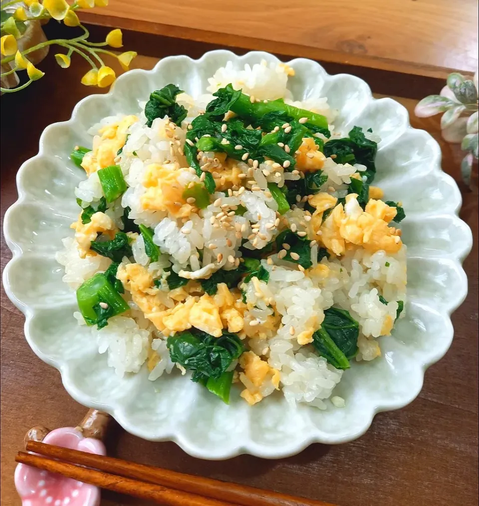 アッチさんの料理 菜の花ごはん|ナオミさん