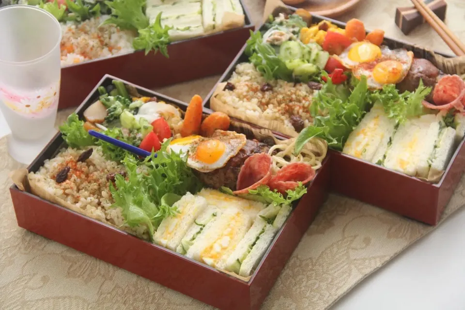 おうち外食グルメ『美味サンドイッチの日に手作りサンドイッチ弁当』【公式】料理研究家　指宿さゆり|【公式】料理研究家　指宿さゆり≫ｽﾀｼﾞｵ（ｽﾀｯﾌ運営）さん