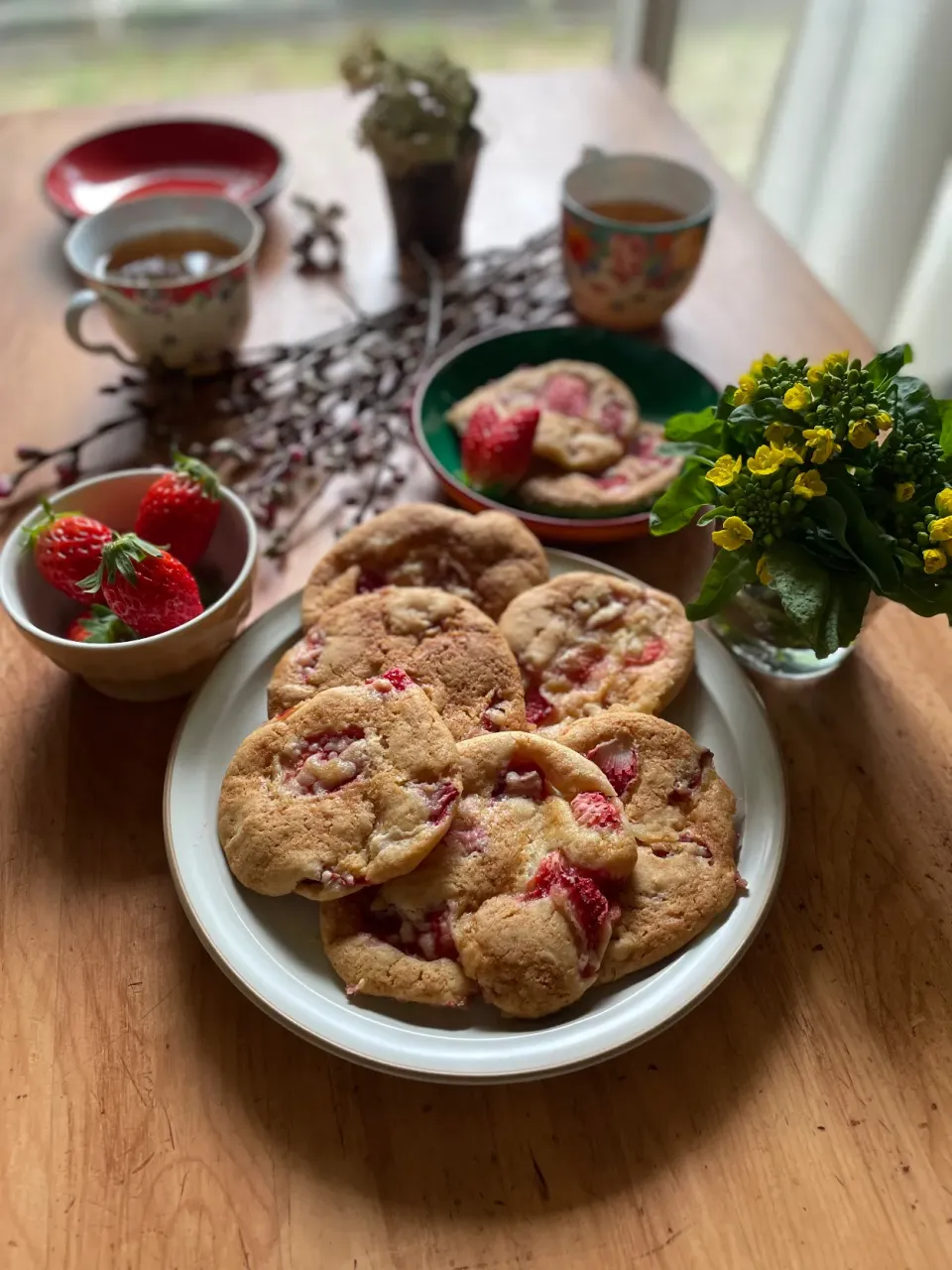 marichさんの料理 フレッシュいちごクッキー🍓🍓|Mariruさん