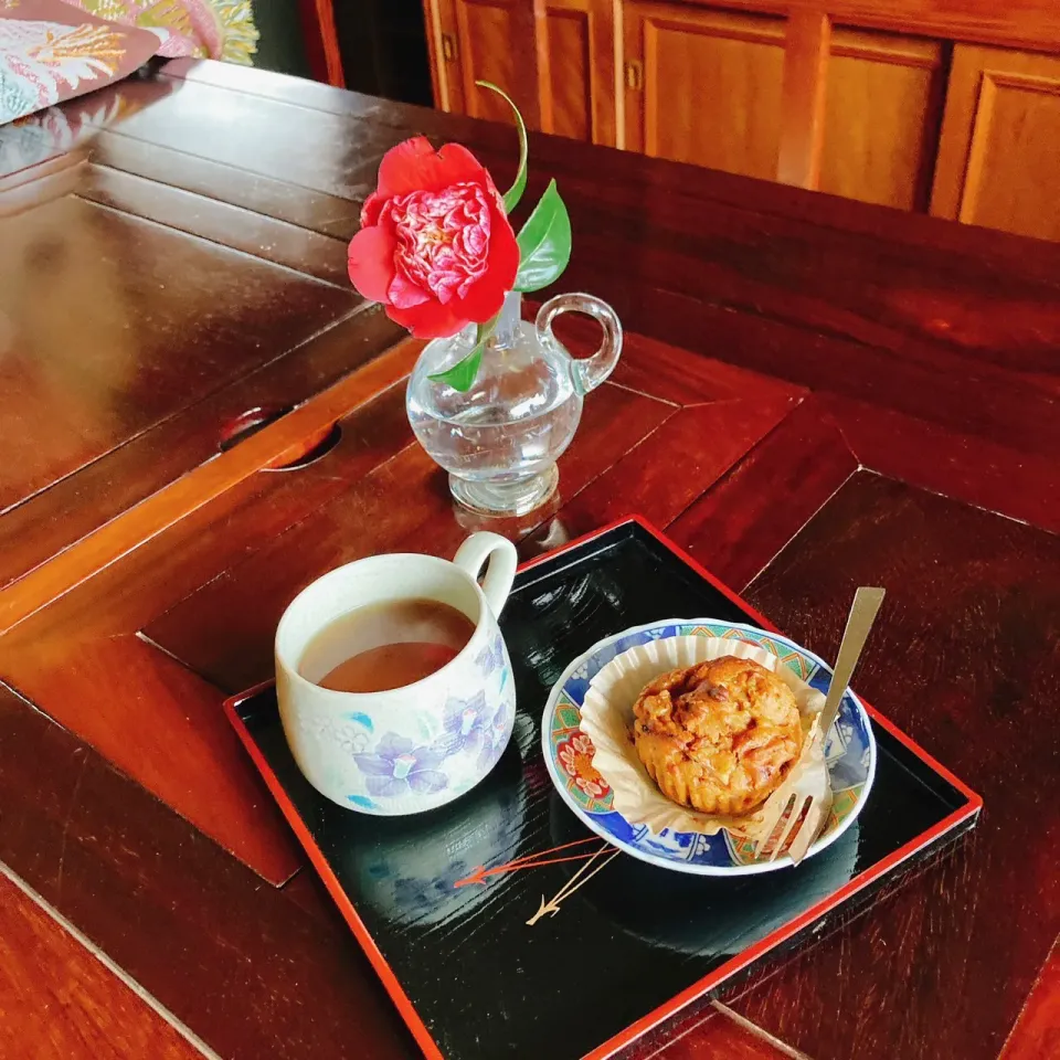 grandmaのおやつ☆味噌マフィンと紅茶|kaoriさん