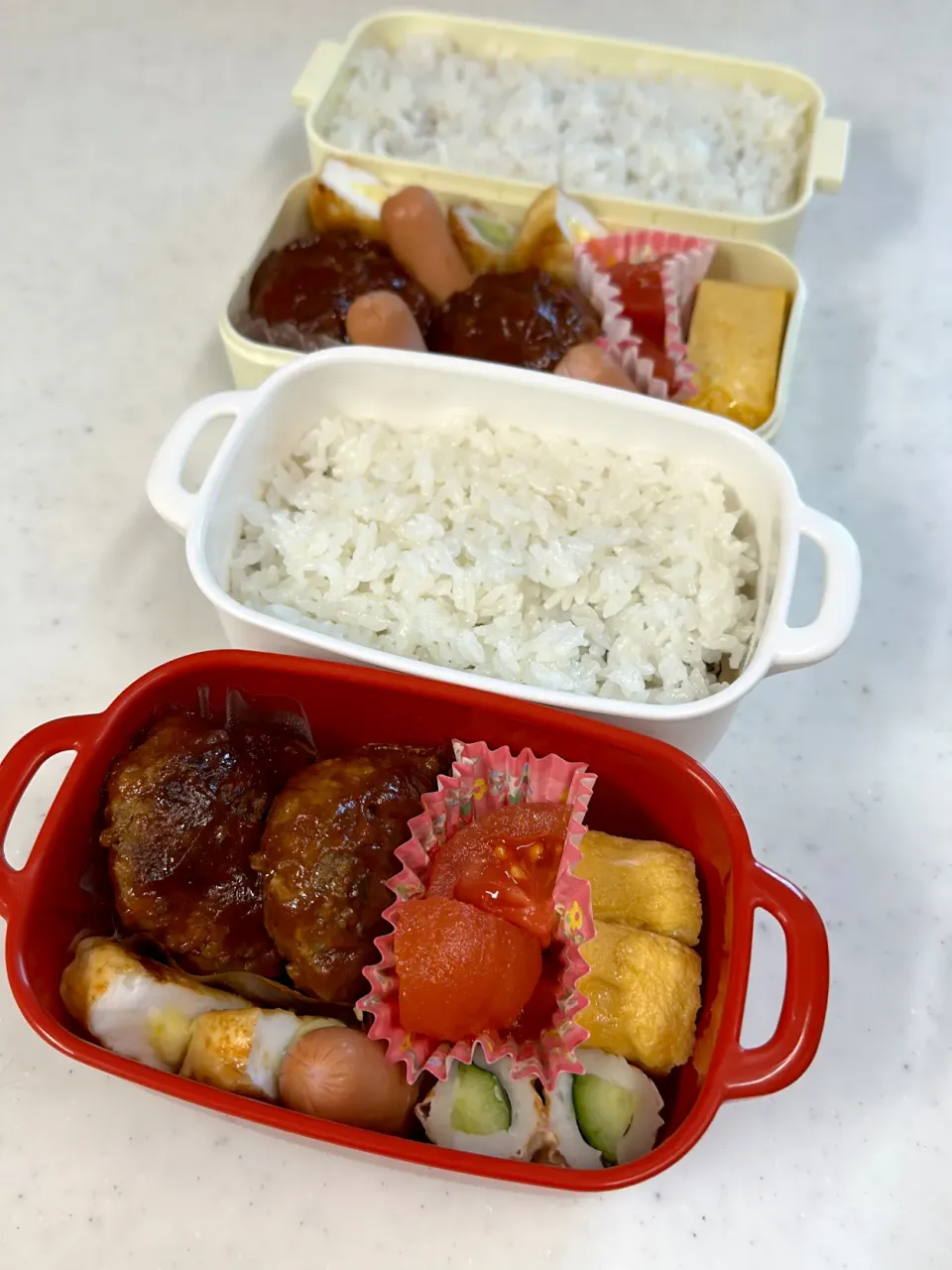 Snapdishの料理写真:合格発表のため、お弁当。来年は他人事じゃない。。。|ゆーこ。さん