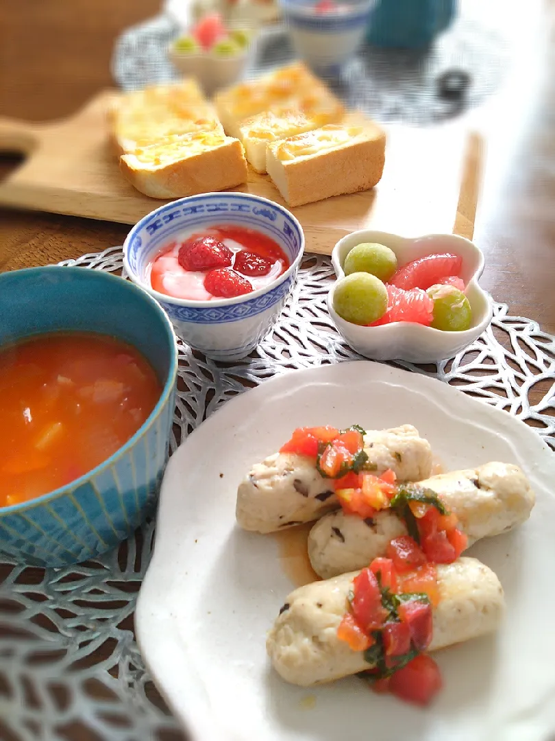 Snapdishの料理写真:朝ごはん🌄！|まめころさん