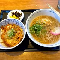 玉子丼セット（細麺）
