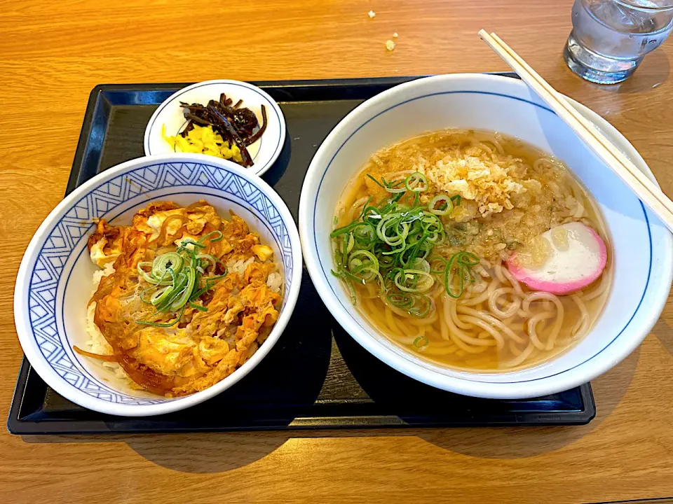 玉子丼セット（細麺）|コージ💫さん